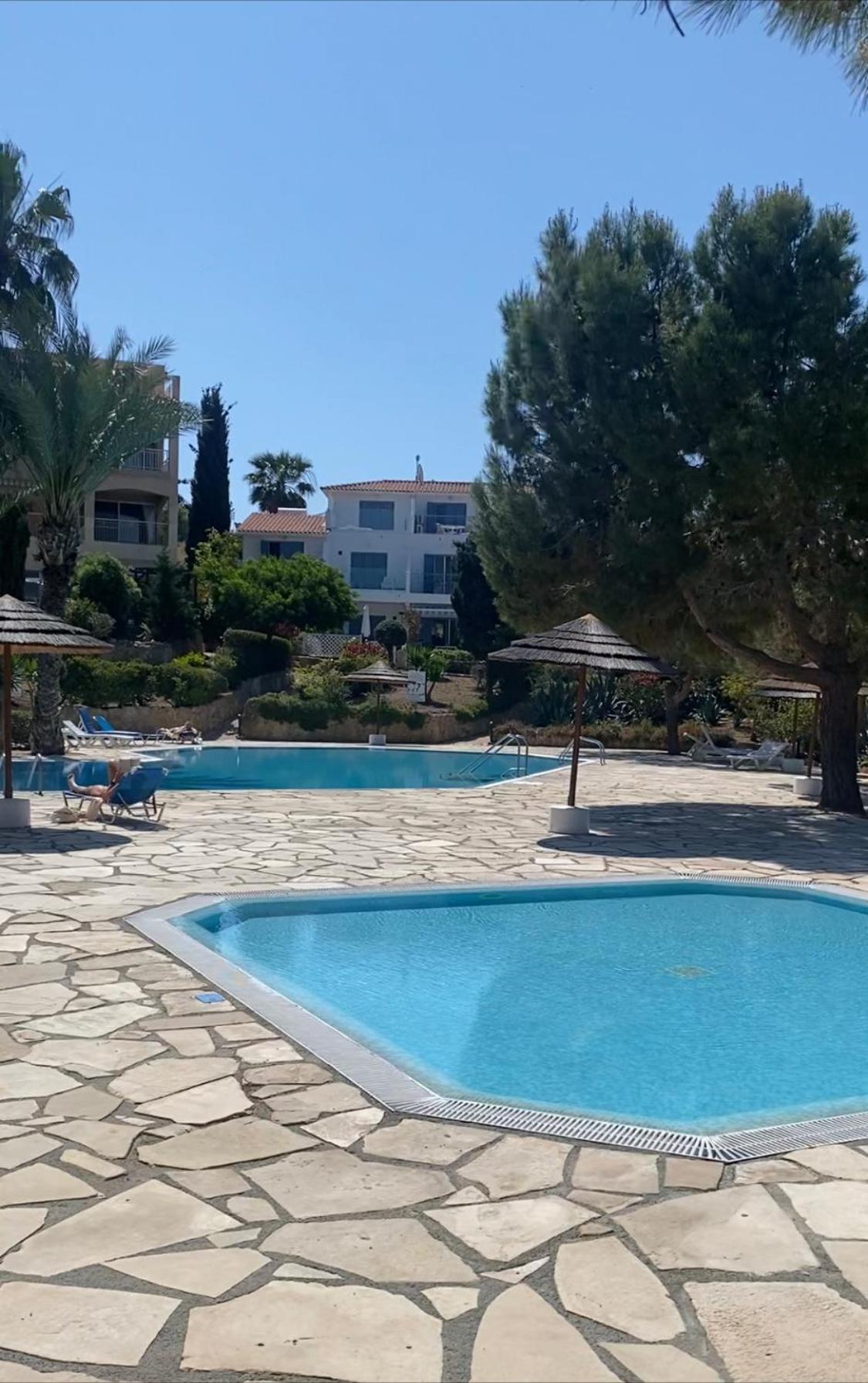 Newly Renovated- Regina Gardens 1, Venus Beach 500 M, Sea&Sunsets View, License Ooo7141 Paphos Eksteriør bilde